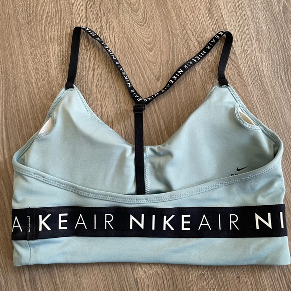 2 for $45✨ Nike Air Women's Indy DriFit Y-Back Low-Impact Sports Bra (Ice Blue) - Picture 5 of 7